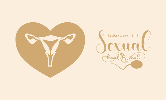 Vector illustration design concept of Sexual Health Week observed on every september.