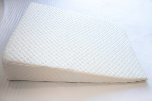 Gel foam reflux wedge pillow reading pillows.