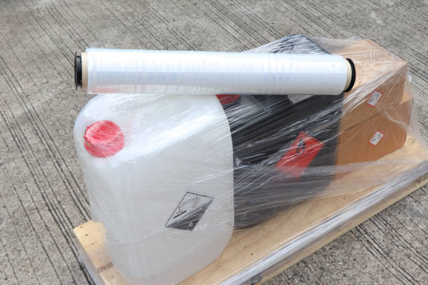 istock clear Film roll for packing and sticky 1420711412