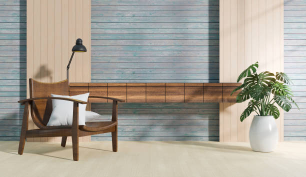 istock Living room mock up interior design and decoration 1420723856