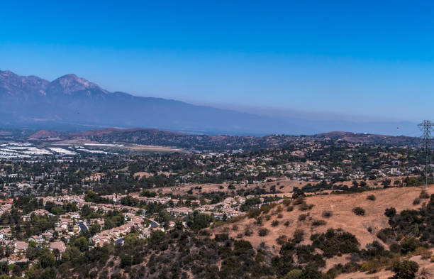 istock Smog of late summer day. 1420728962