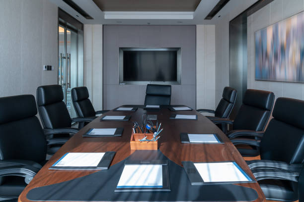 istock Business meeting room or Board room interiors. 1420730765