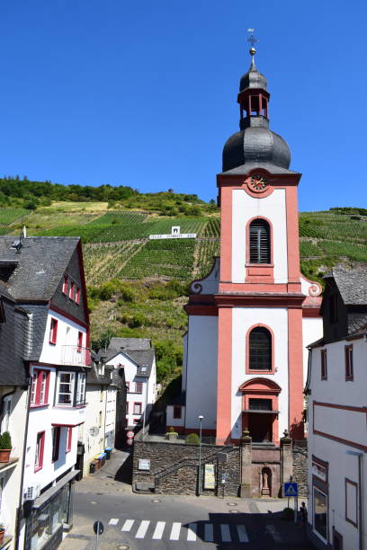 A small village along the Moselle valley in Germany