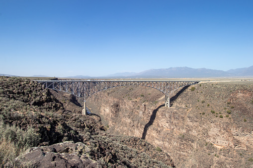 Rio Grande Gorge Bridge in New Mexico, United States
