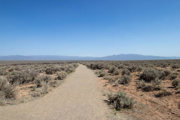 A hiking trail at Rio Grande Gorge State Park in New Mexico, United States