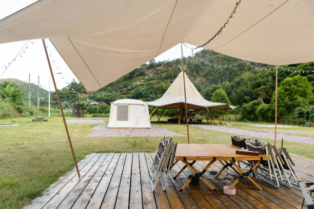 Camping, tents, picnics, valleys