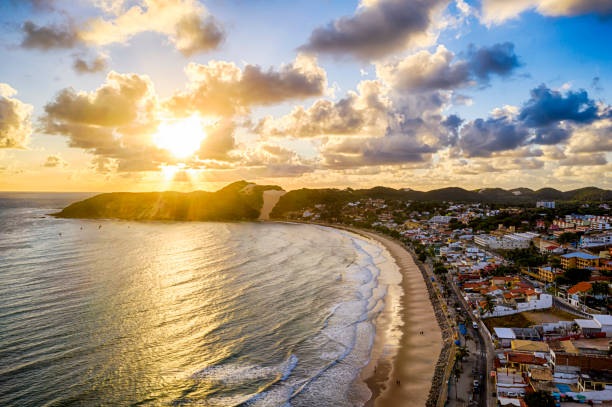 istock Ponta Negra beach and Morro do Careca in Natal. 1420767861