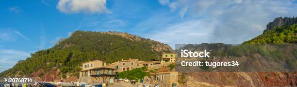 Port Of Valldemossa Majorca Stock Photo - Download Image Now - Balearic Islands, Blue, Color Image