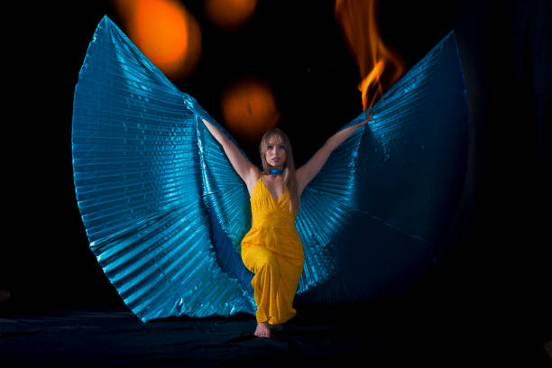 istock woman with isis wings 1420768865