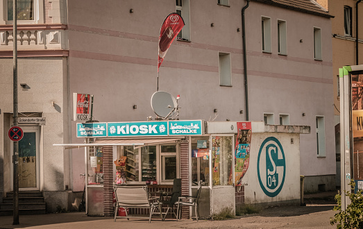 Kiosk shop in the Ruhr area Gelsenkirchen