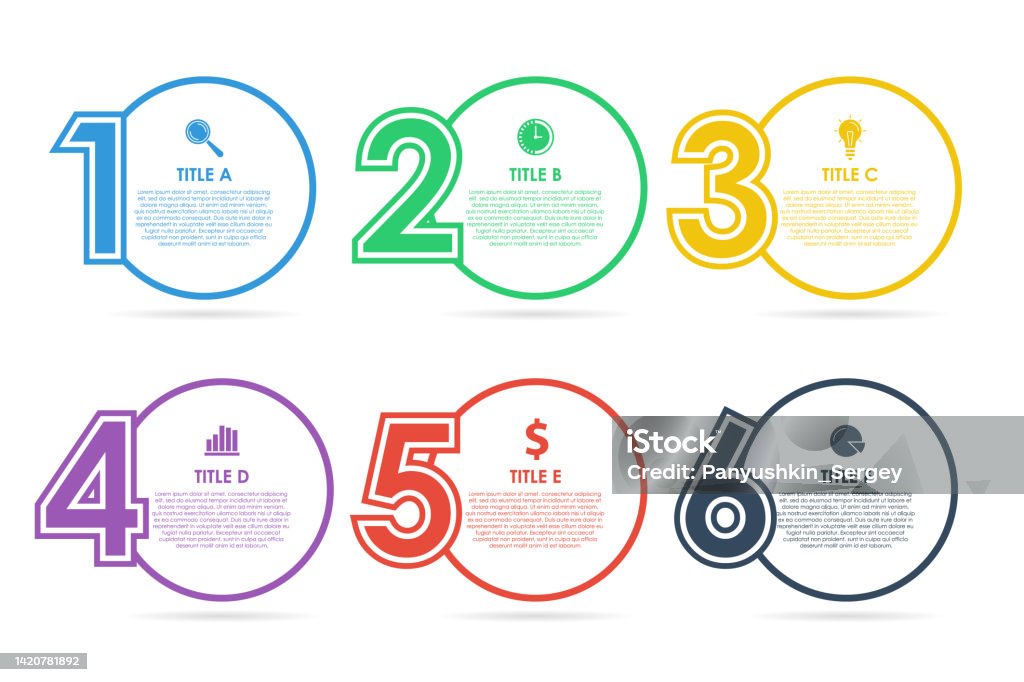 Infographics Example Numbers Infographic Template With Numbers For Business Chart Presentations Or ...