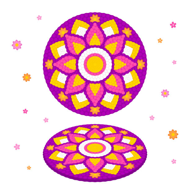 Cartoon Of Flower Rangoli Designs Illustrations, Royalty-Free Vector Graphics & Clip Art - iStock Cartoon Of Flower Rangoli Designs Illustrations, Royalty-Free Vector Graphics & Clip Art - iStock