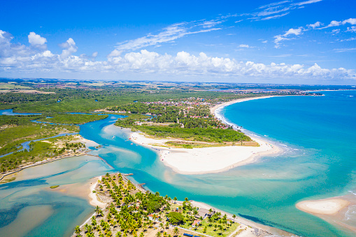 Pontal de Maracaipe beach in Porto de Galinhas, Pernambuco