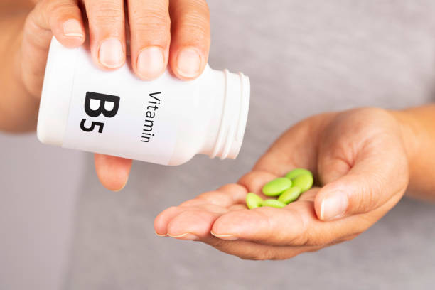 istock Vitamin B5 Pantothenic acid 1420804034