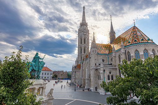 Matthias Church in Budapest, a very unique church. It was amazing taking some pictures of it.