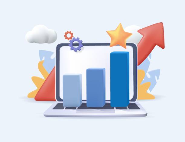 istock Business goals illustration. Setting revenue task, goal and target to achieve, planning action and way to success. 1420811334