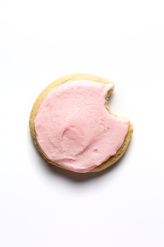 Cookie Bite - Pink Frosted Sugar Cookie