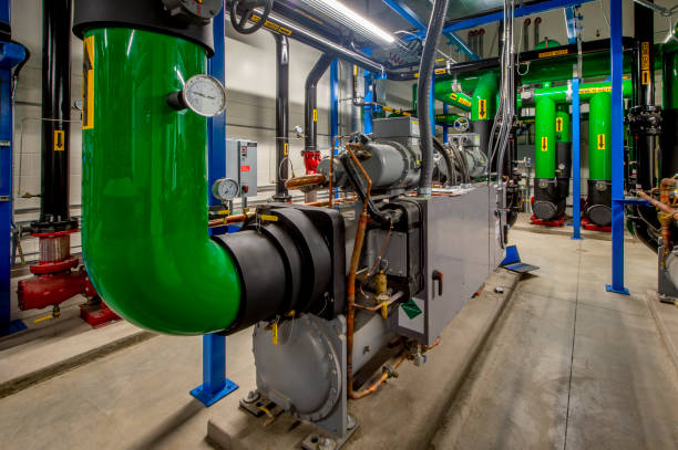 istock Refrigeration Compressors and Plumbing 1420817742
