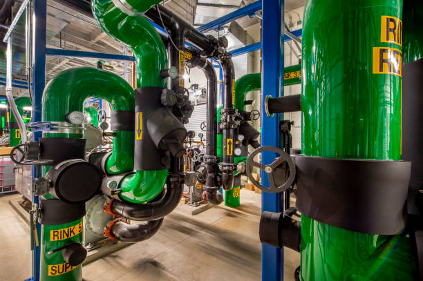 istock Refrigeration Compressors and Plumbing 1420819445