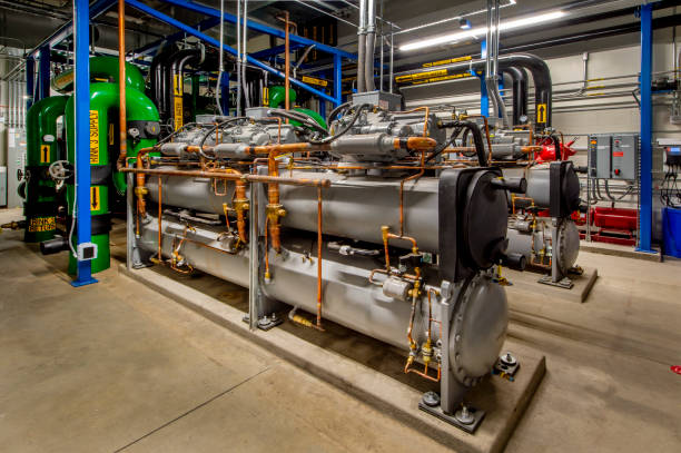 istock Refrigeration Compressors and Plumbing 1420820387