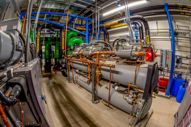 istock Refrigeration Compressors and Plumbing 1420821154