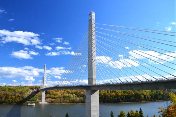 istock Penobscot Narrows Bridge & Observatory in Autumn 1420828982