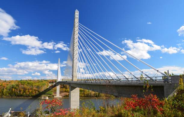 istock Penobscot Narrows Bridge & Observatory in Autumn 1420829033