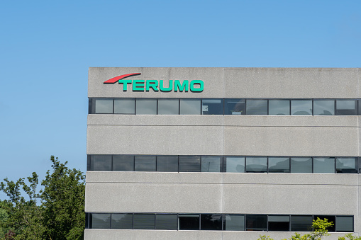 Somerset, NJ, USA - August 23, 2022: Terumo Medical Corporation headquarters in Somerset, NJ, USA. a division of Terumo Corporation (Japan) is a global manufacturer of medical supplies.