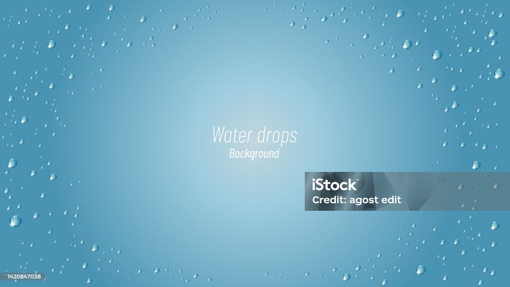 Background Designs Drop Drop Water Drop Background Stock Illustration - Download Image Now ...