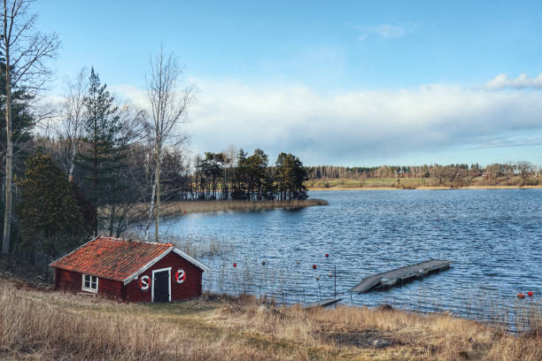 istock Scenic view of lake during winter 1420854838