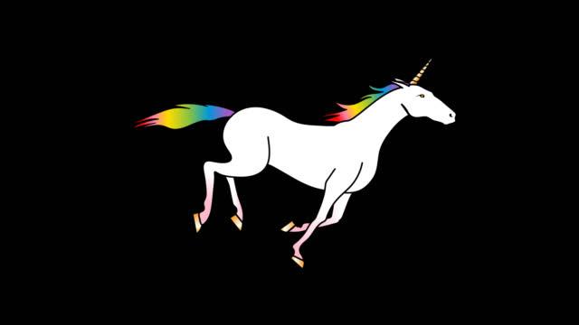 437 Unicorn Cartoon Stock Videos and Royalty-Free Footage - iStock | Unicorn  cartoon coloring page