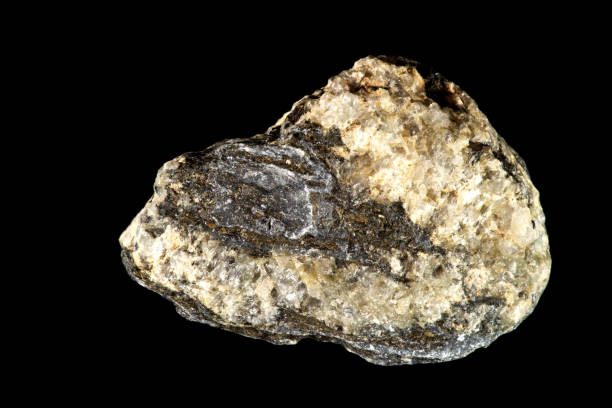 istock Metamorphic rock, extreme close-up 1420889345