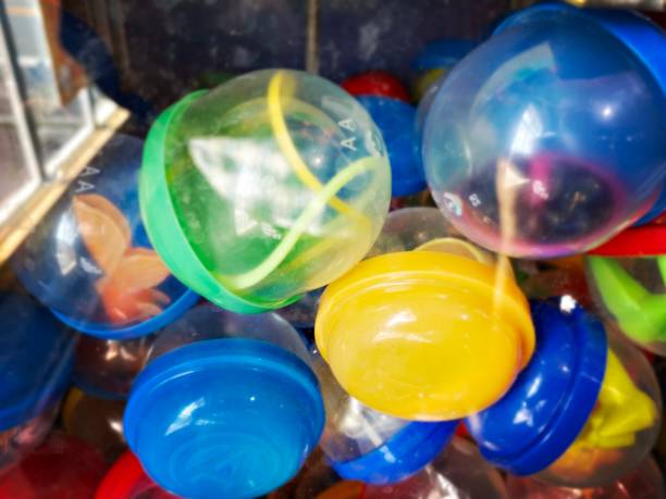 Colorful playing balls