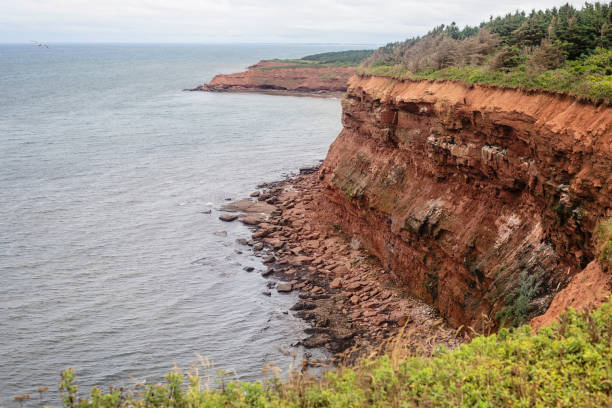 istock Rue du Gulf Shore Parkway on Prince Edward Island 1420894204