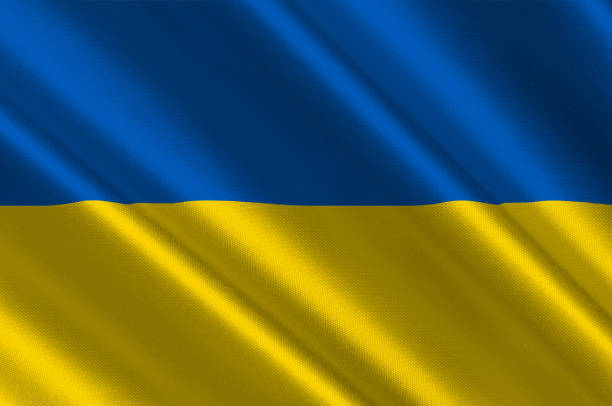 istock Flag of Ukraine is a country in Eastern Europe. 1420901901