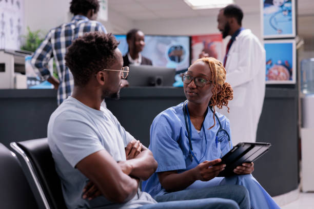 istock Health specialist doing consultation with patient 1420906440