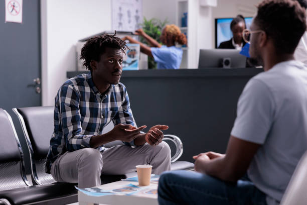 istock African american patients waiting in lobby 1420906593