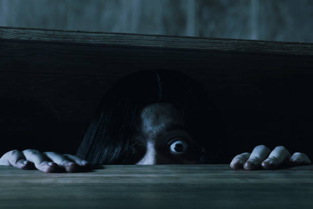 istock Scary ghost woman, halloween theme 1420912113