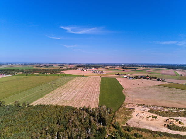 istock fields, forest and sky in summer in Europe 1420913134