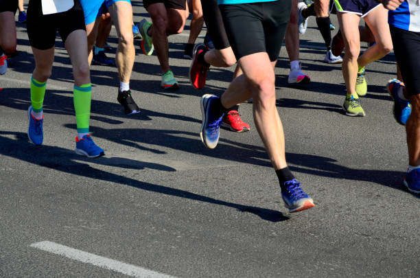 istock Group of Marathon Runnners 1420922679