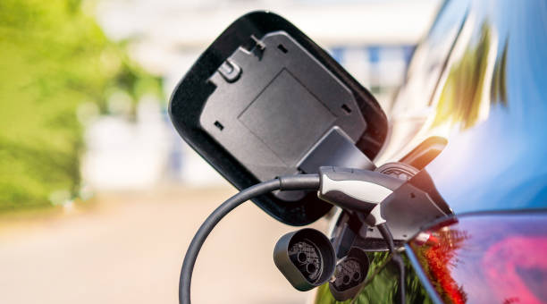 istock Charging an electric car at home 1420931526