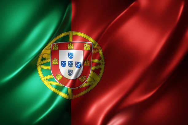 istock Portugal 3d flag 1420940197
