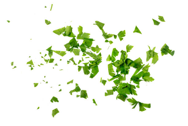 istock Chopped Parsley Leaves Isolated 1420944567