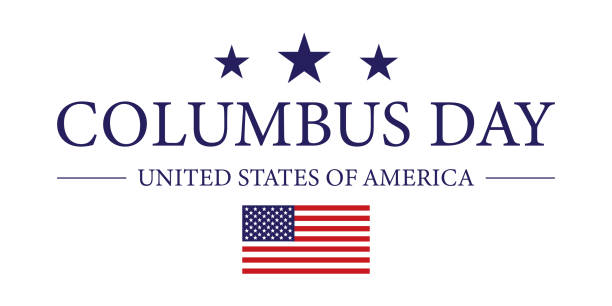 Happy Columbus Day USA Background vector art illustration