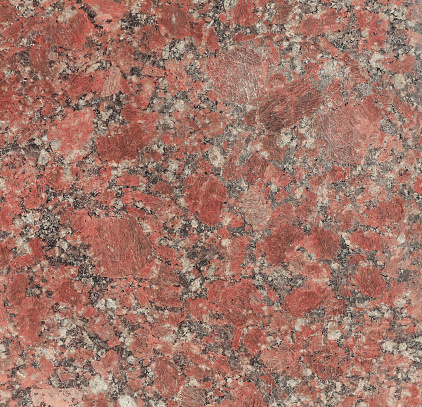 Decorative granite stone for floor and wall. Red marble texture, abstract natural background. Easily add depth and organic texture to your designs.