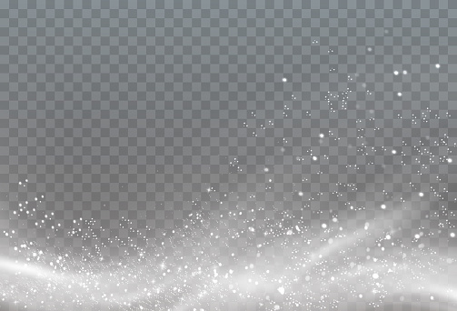 Cold winter wind texture. Holiday vector blizzard. Christmas effect of a cold blizzard. Vector .