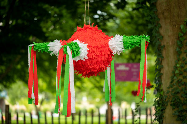 istock Large, handmade Pinata at a Wedding 1420951673