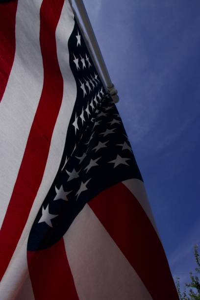 istock American Flag and all her beauty. 1420957630