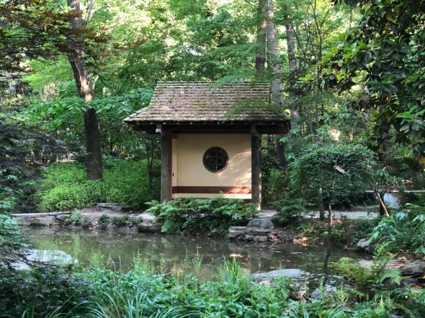 istock Japanese Meditation House 1420982797