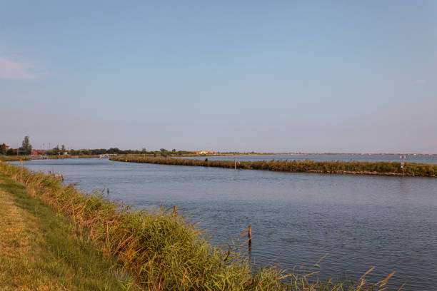 istock High angle view of Comacchio valleys. 1420987606